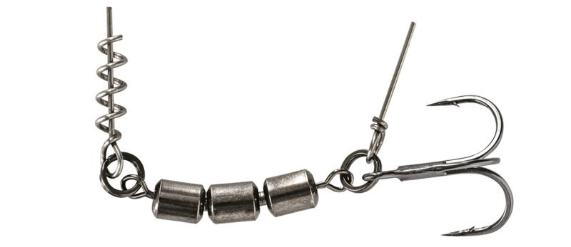 Molix SOFT BAIT STINGER TANDEM TREBLE