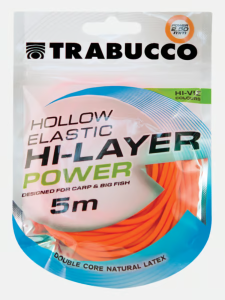 Trabucco Elastico Cavo HI-LAYER HOLLOW ELASTIC POWER