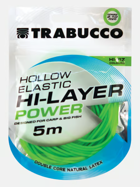 Trabucco Elastico Cavo HI-LAYER HOLLOW ELASTIC POWER