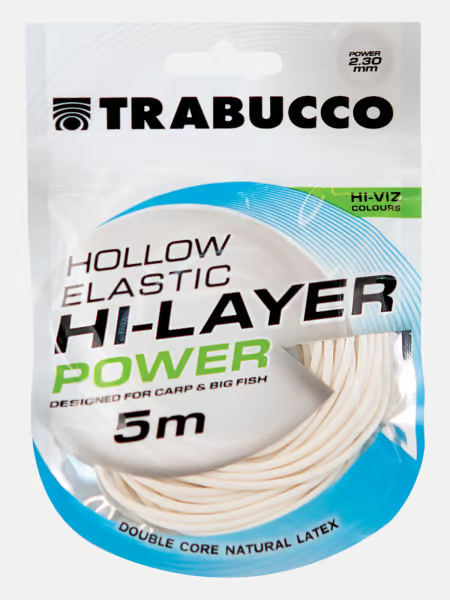 Trabucco Elastico Cavo HI-LAYER HOLLOW ELASTIC POWER
