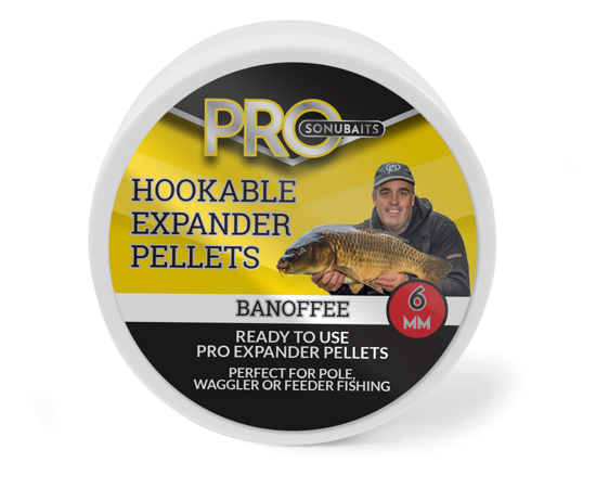 Sonubaits Pellet HOOKABLE EXPANDER PELLETS BANOFFEE