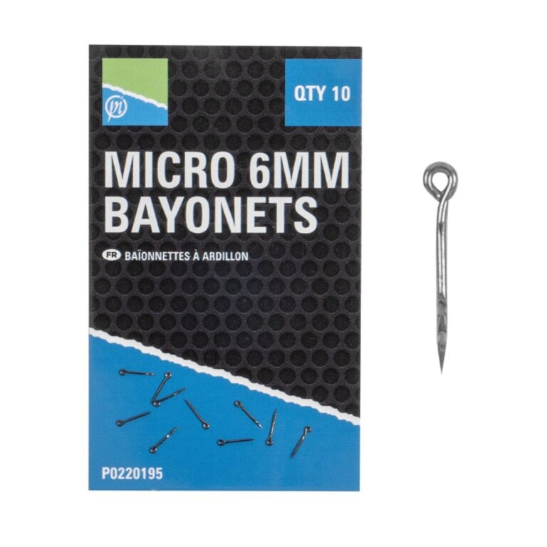 Preston MICRO BAYONETS 6mm