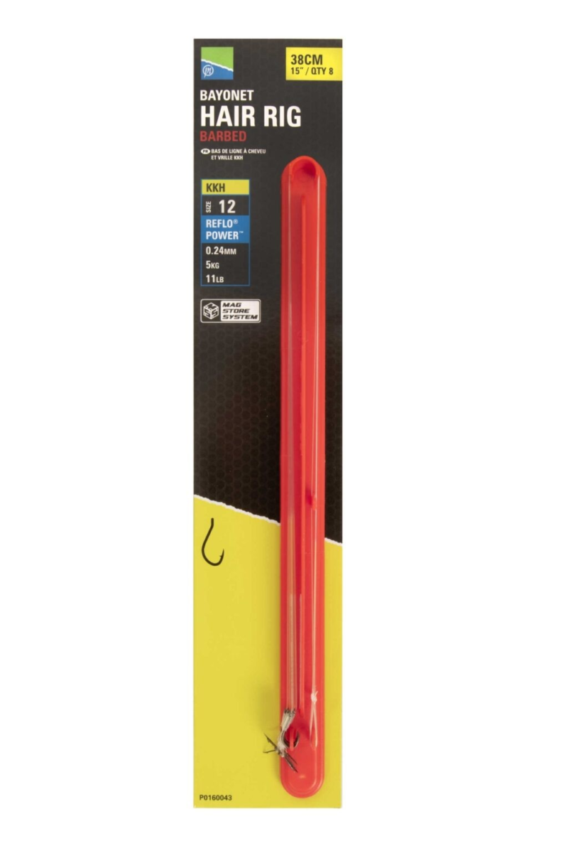 Preston BAYONET HAIR RIG 10cm amo KK-H