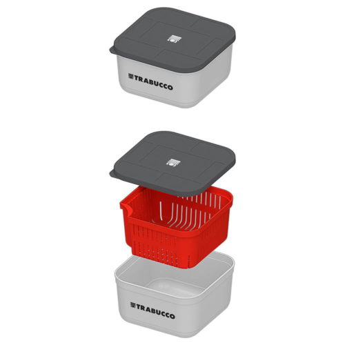 Trabucco BAITSAFE BOX 1.6l SEALED & STRAINER