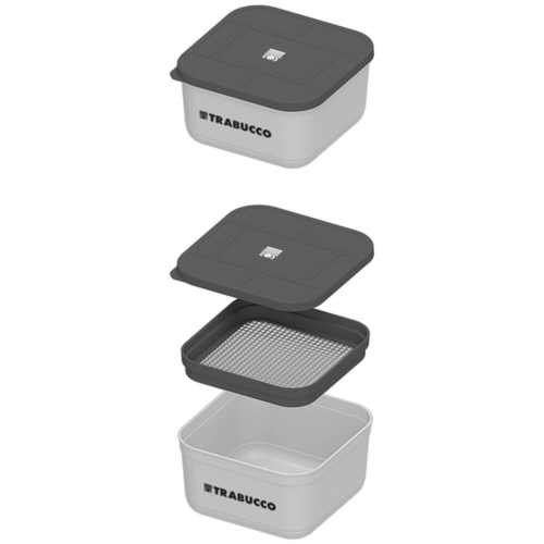 Trabucco BAITSAFE BOX 1.6l VENT & MESH RIDDLE