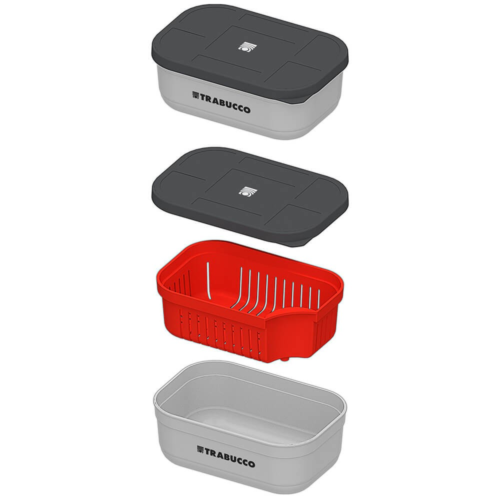 Trabucco BAITSAFE BOX 0.6l SEALED & STRAINER