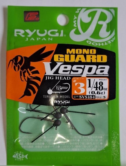 Ryugi Ami Jig Head Mono Guard Vespa Size 3