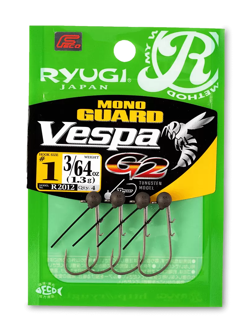Ryugi Ami Jig Head Mono Guard Vespa G2 Size 1