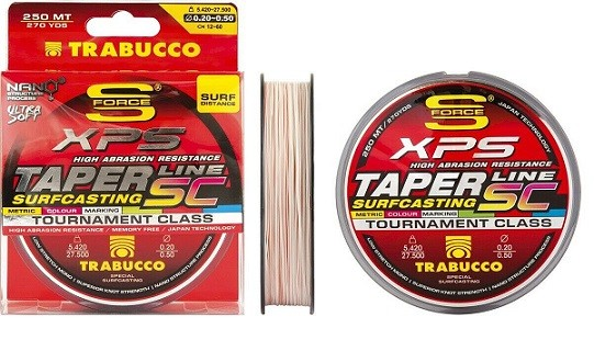 5276 Trabucco Filo Xps Taper Line Surfcasting