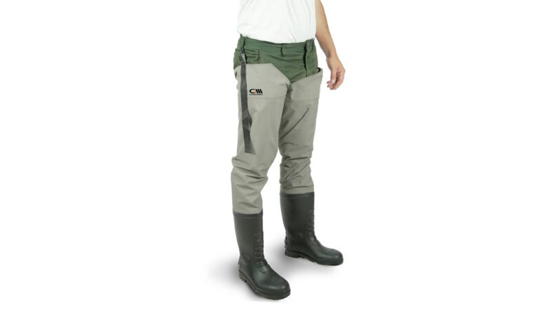 Colmic Taslon Hip Waders With Boot