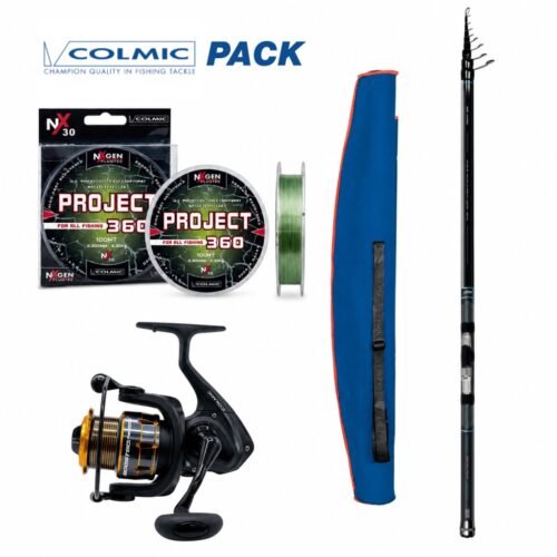 6101 Colmic Combo Canna Craft 200 + Mulinello Booster 2000 + Filo Project + Fodero Giglio