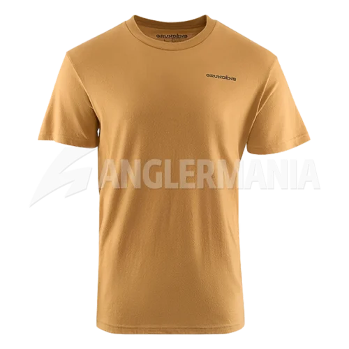 Grundens Leroy Brown SS T-Shirt Whiskey