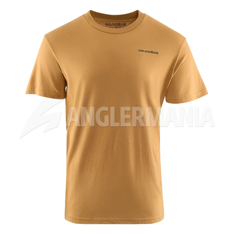 Grundens Leroy Brown SS T-Shirt Whiskey