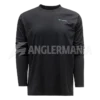 Grundens Bass Popper LS Tech Tee Black
